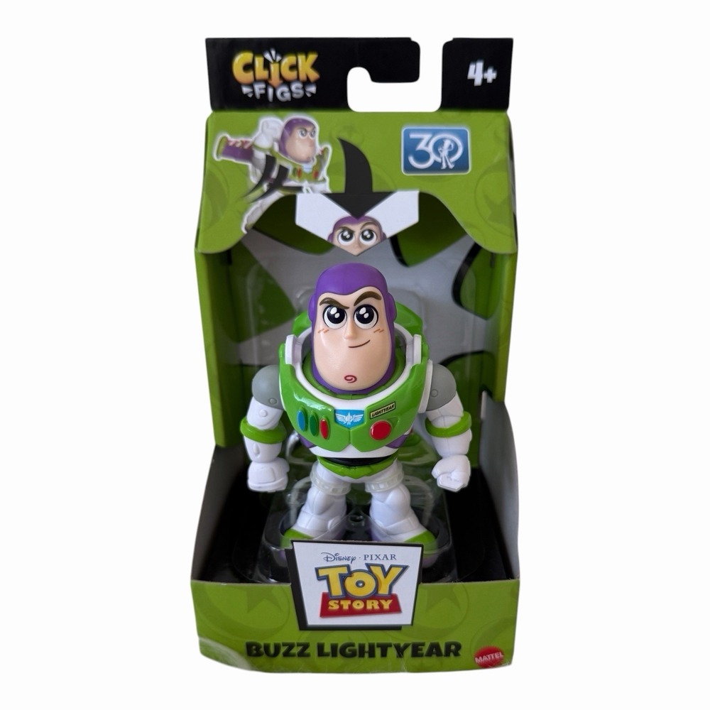 Disney Pixar Toy Story Buzz Lightyear Click Figs Figure Mattel New in Box